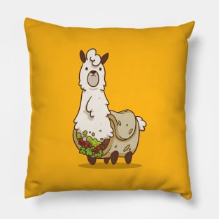 Alpaca Burrito Pillow