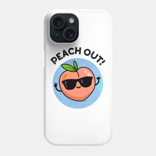 Peach Out Cute Fruit Pun Phone Case