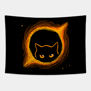 Chaos Origin - Cat Space Design Tapestry