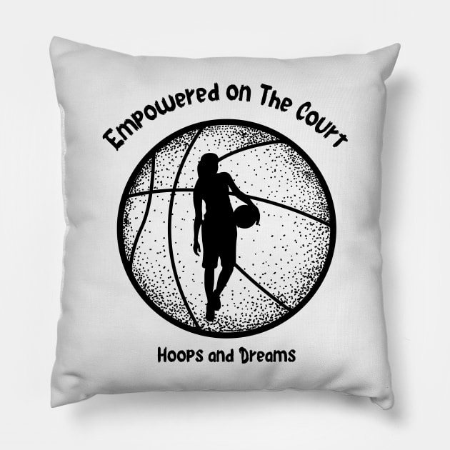 Hoop Dreams Pillow by Hayden Mango Collective 