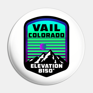 Vail Colorado Skiing Ski Pin