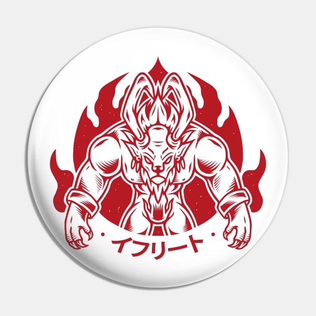 Ifrit Pin by Alundrart