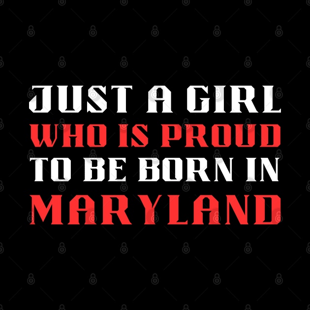 just a girl who is proud to be born in Maryland by mo_allashram