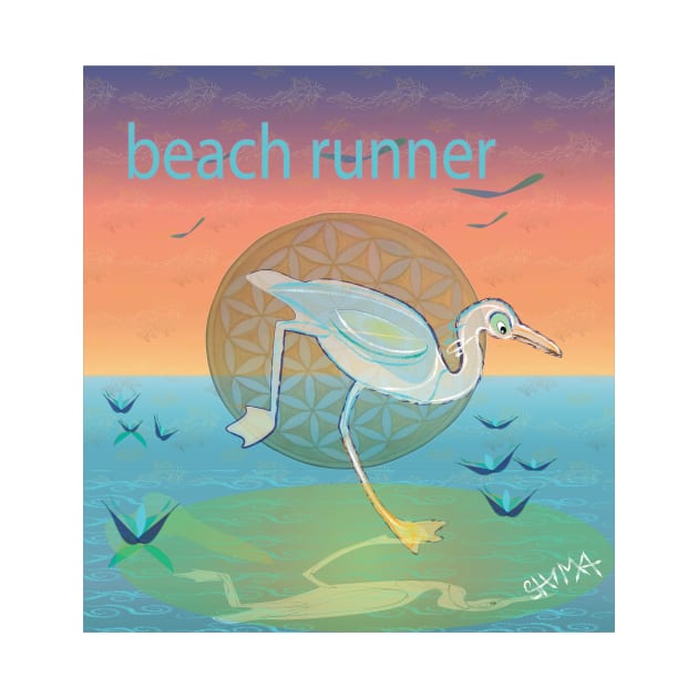 Heron beach runner by shimaart