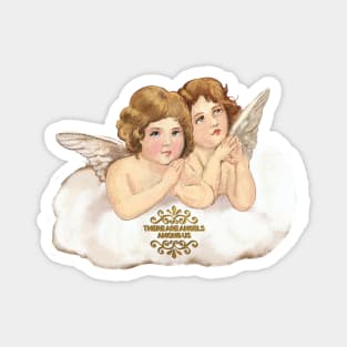 Two angels Magnet