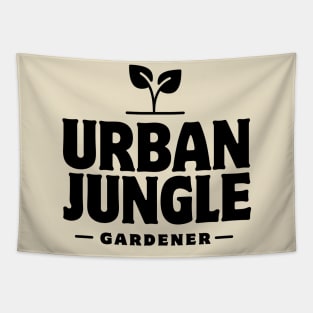 Urban Jungle Gardener Tapestry