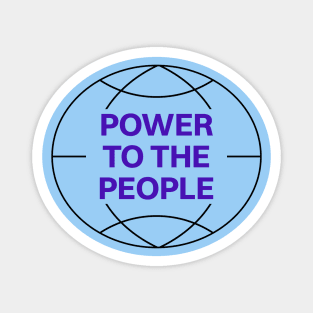 Power To The People Magnet