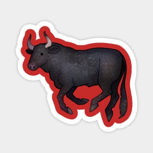 Cozy Bull Magnet