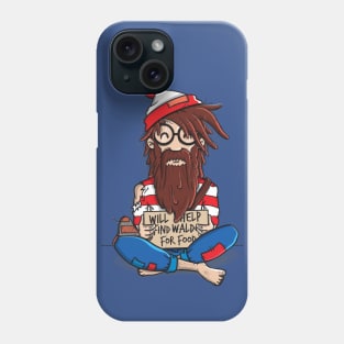 Will help find Waldo for food Phone Case