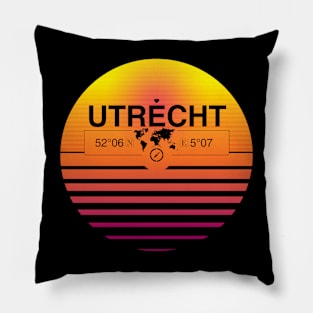 Utrecht, Utrecht Retro Sunset Pillow