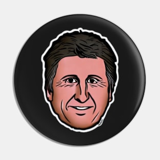 Coach Mike Leach Sticker Pin