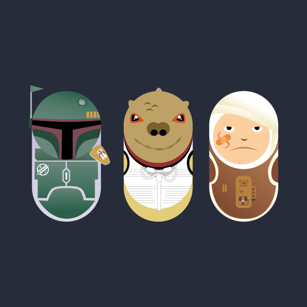 Bounty Hunters Capsule Designs by GoodOneWah