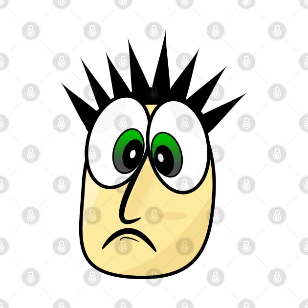 Disappointed Funny Face Cartoon by AllFunnyFaces