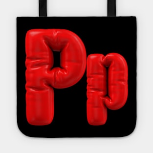 Capital & Simple "P" Letter My Favorite Tote