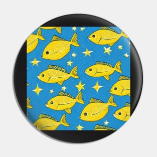 fish in the water Pin