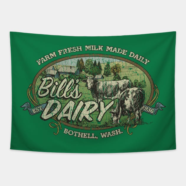 Bill's Dairy 1936 Tapestry by JCD666