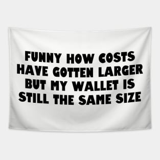 My wallet is still the same size. Tapestry