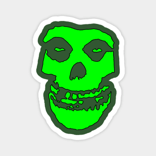 Crimson Ghost - Green Solid Magnet