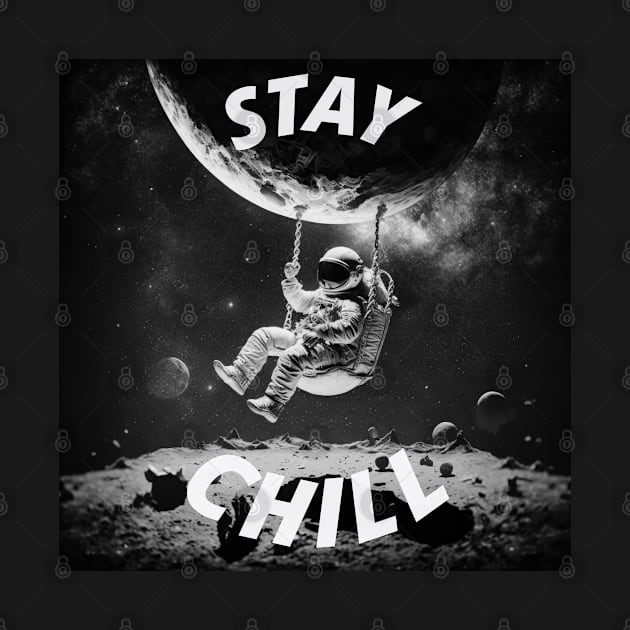 Astronaut - Stay chill by Stitch & Stride