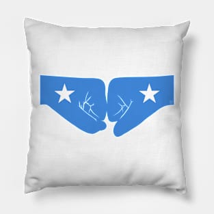 Somalia Fist Bump Patriot Flag Series Pillow