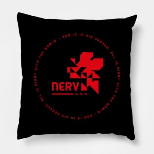 Nerv Logo (EVANGELION:3.0) Pillow