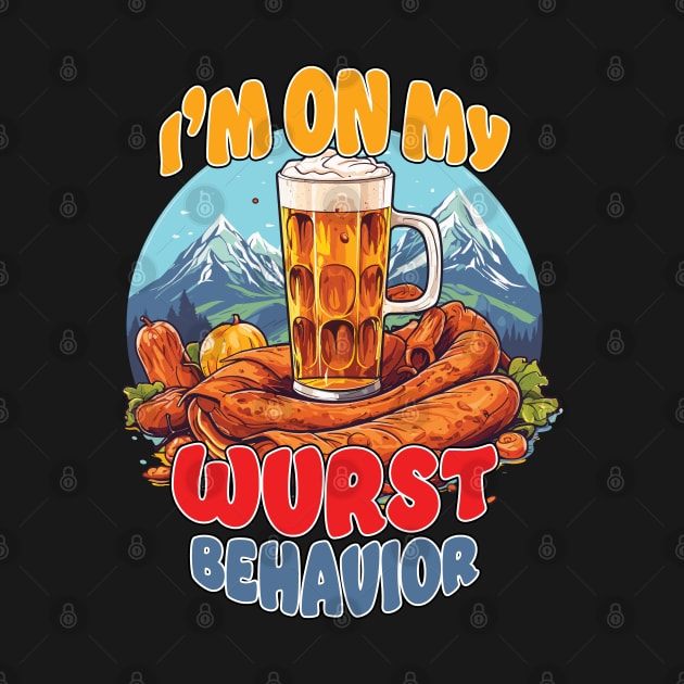 I'm On My Wurst Behavior - Octoberfest by PaulJus