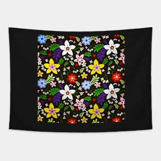 Autumn floral pattern Tapestry