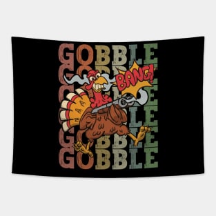 Funny ThanksGiving Turkey Tapestry