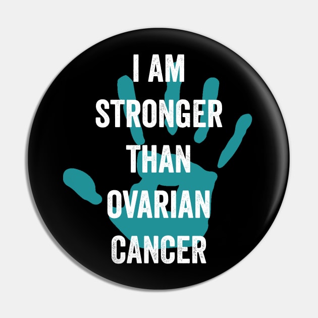 ovarian cancer fighter - teal ribbon awareness month - ovarian cancer awareness Pin by Merchpasha1