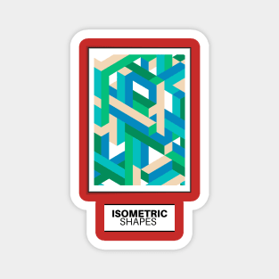 Isometric Line Study Magnet