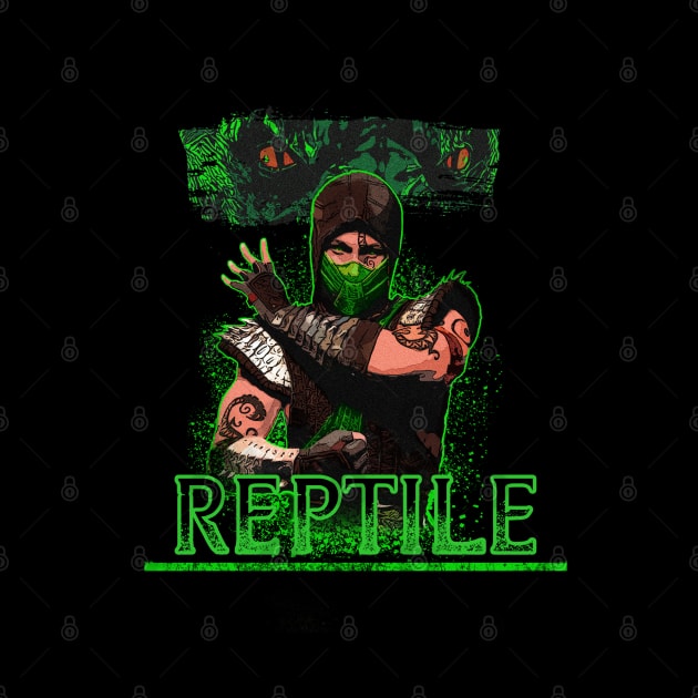 Mortal Kombat - Reptile by Waldesign