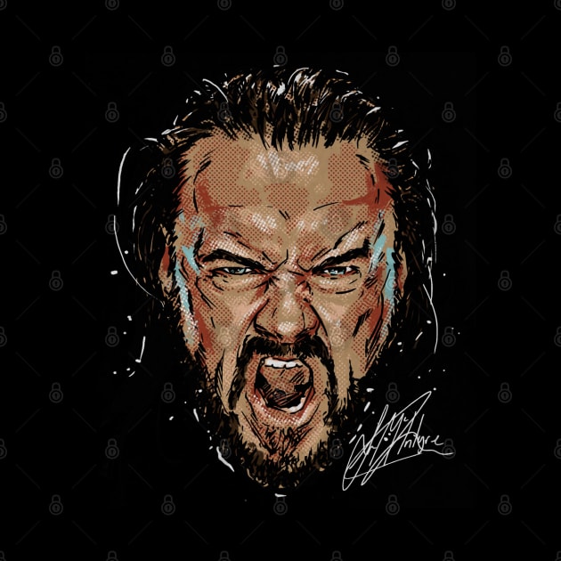 Drew McIntyre Scream by MunMun_Design