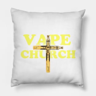 Vape Church Pillow