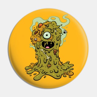 Vomit Monster Pin