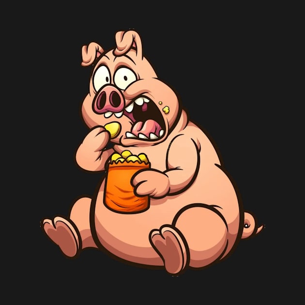 Greedy pig by BarnerThomas