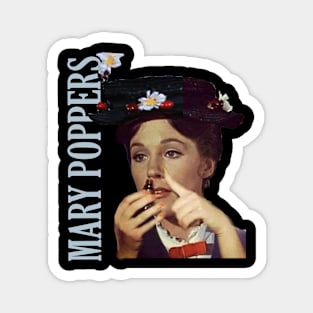 Retro Marry Poppers - Classic Vintage Magnet