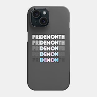 Pride Demon (trans) Phone Case