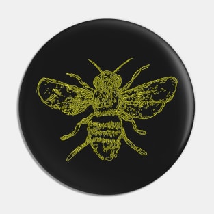 Bee No. 2 Yellow Pin