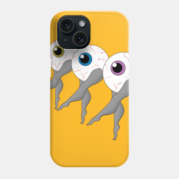 Because Eye Can-Can! Phone Case by Patsi Nahmi Designs