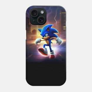 lightning speed sonic Phone Case