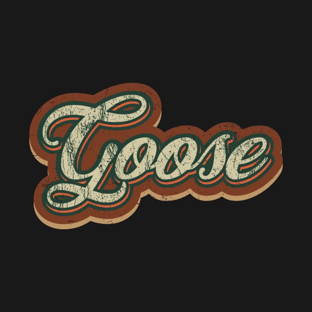 Goose Vintage Text by Skeletownn