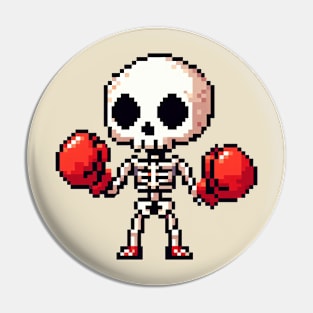 Skeleton Boxing Pin