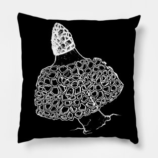 Bridal Veil Mushroom Pillow