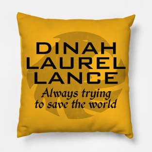 Laurel Lance - Save The World Pillow