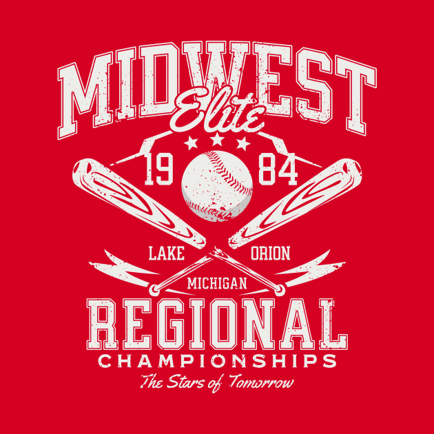 Vintage 1984 Midwest Elite Regional Championships // Retro Baseball Tournament by SLAG_Creative