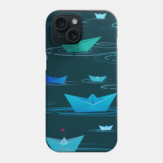 Paper boats Phone Case by Avisnanna