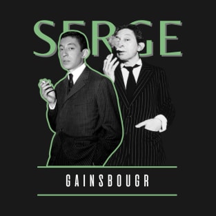 Serge gainsbourg +++ retro T-Shirt