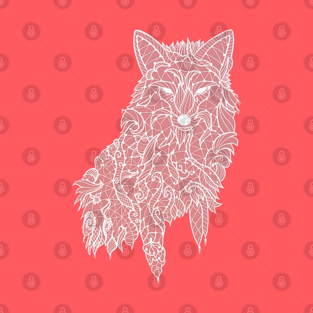 Lace Fox by njonestees