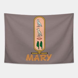 MARY-American names in hieroglyphic letters,  a Khartouch Tapestry