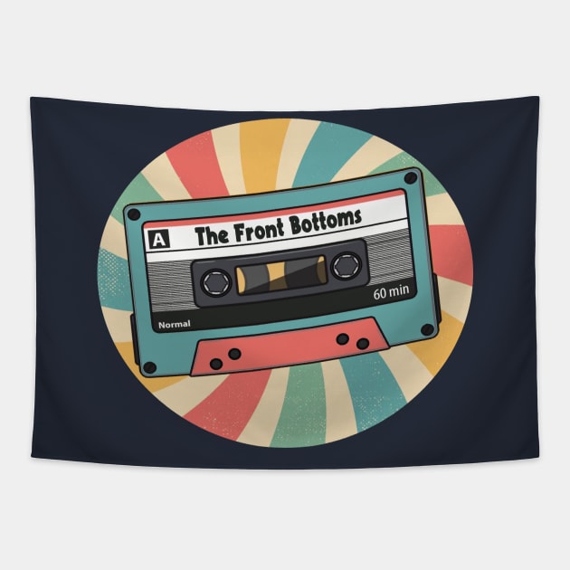 the front bottoms retro Tapestry by Saha Paloma Ilustra